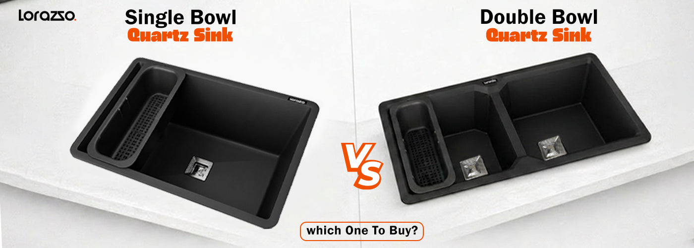 single bowl kitchen sink, single bowl quartz sink, double bowl kitchen sink, double bowl quartz sink, best double bowl kitchen sink