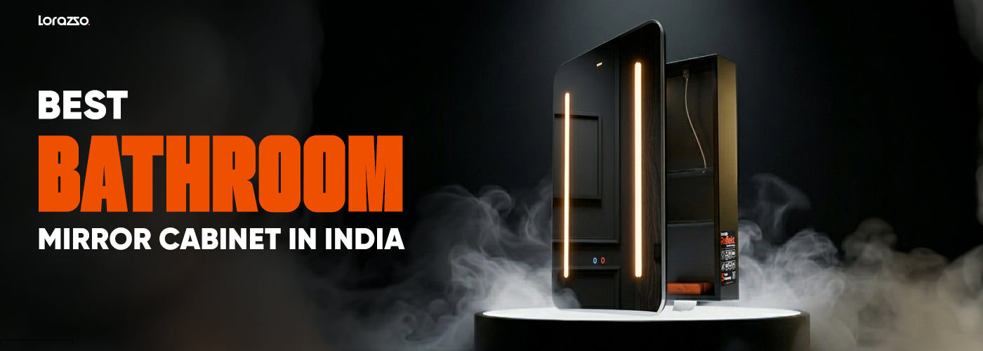 Mirror cabinet, bathroom mirror cabinet, bathroom mirror cabinet with lights, mirror cabinet with lights, best bathroom mirror cabinets in india