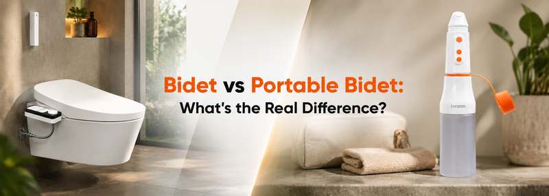 Bidet vs Portable Bidet: What's the Real Difference?