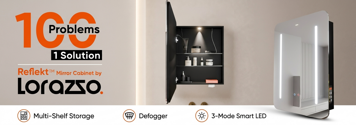 Bathroom mirror cabinet, mirror cabinet, mirror cabinet with lights, mirror cabinet price