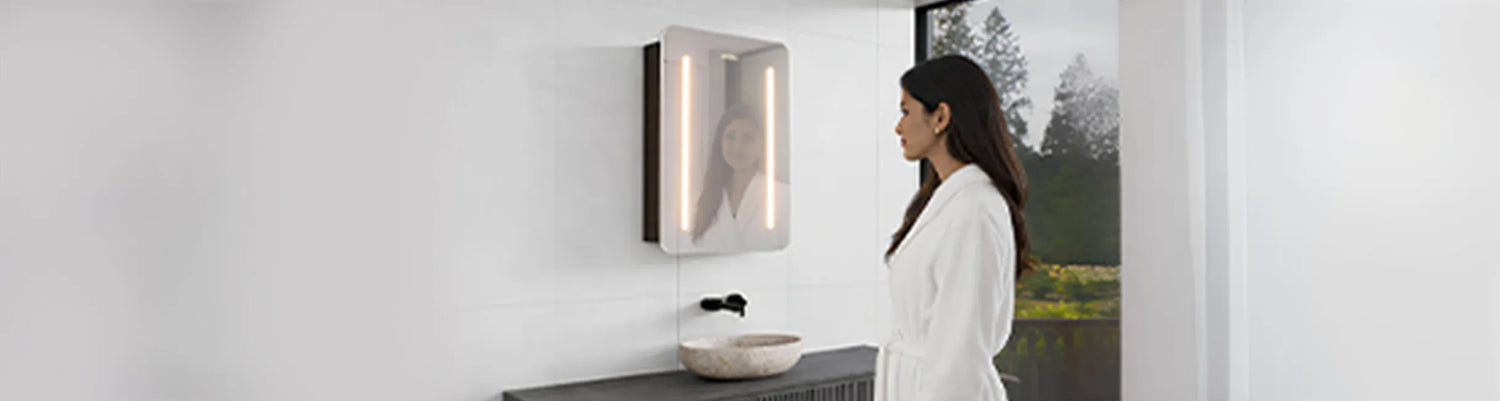 bathroom mirror cabinet, bathroom cabinets, mirror cabinet, bathroom mirror with storage, bathroom mirror box, bathroom mirror with shelf