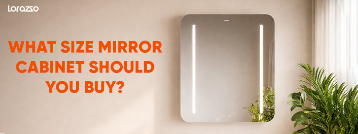 bathroom mirror cabinet, mirror cabinet, bathroom cabinet, mirror cabinet with storage, lorazzo mirror cabinet