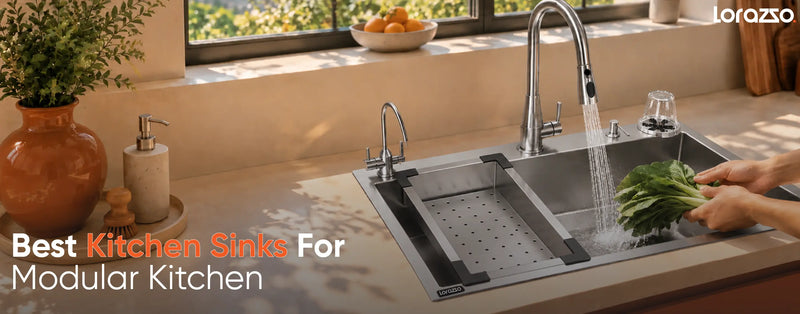 Kitchen sink, kitchen sink size, modern kitchen sink, modular kitchen sink, kitchen sink design
