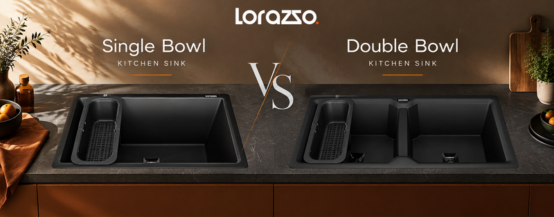 Kitchen sink, double bowl kitchen sink, single bowl kitchen sink, kitchen sink price, kitchen sink online, kitchen sinks