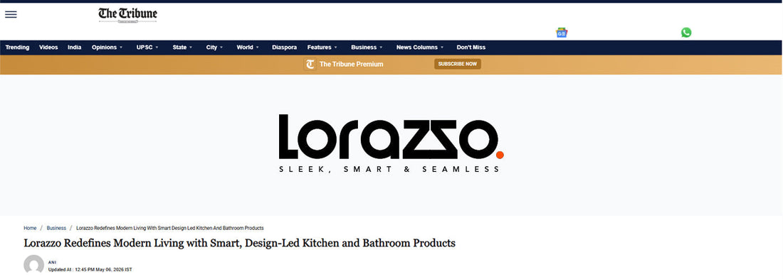 lorazzo, lorazzo collection, smart kitchen and bathroom upgrade