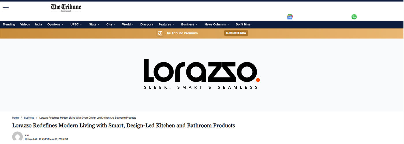 lorazzo, lorazzo collection, smart kitchen and bathroom upgrade