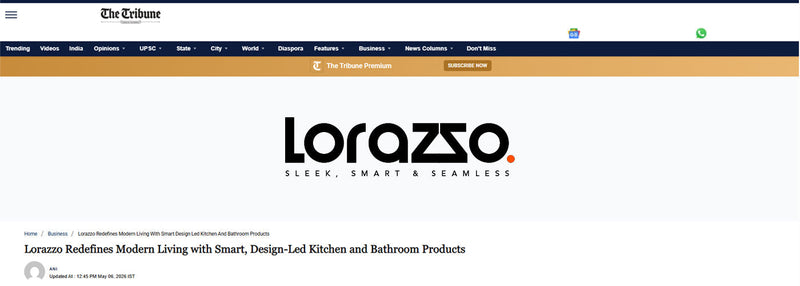 lorazzo, lorazzo collection, smart kitchen and bathroom upgrade