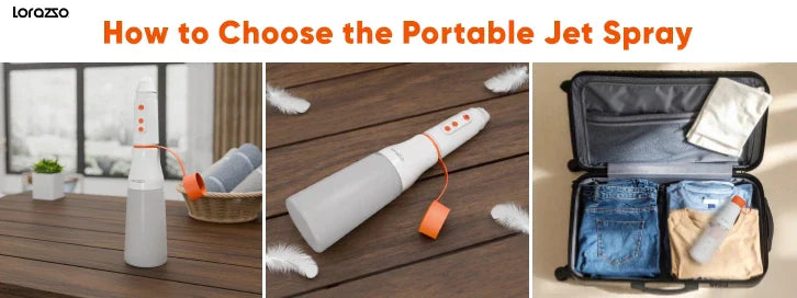 Portable jet spray, portable bidet, portable bidet for travel, portable jet spray for toilet, best portable bidet for travel