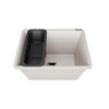 Quartz Kitchen Sink -  21X18 inches