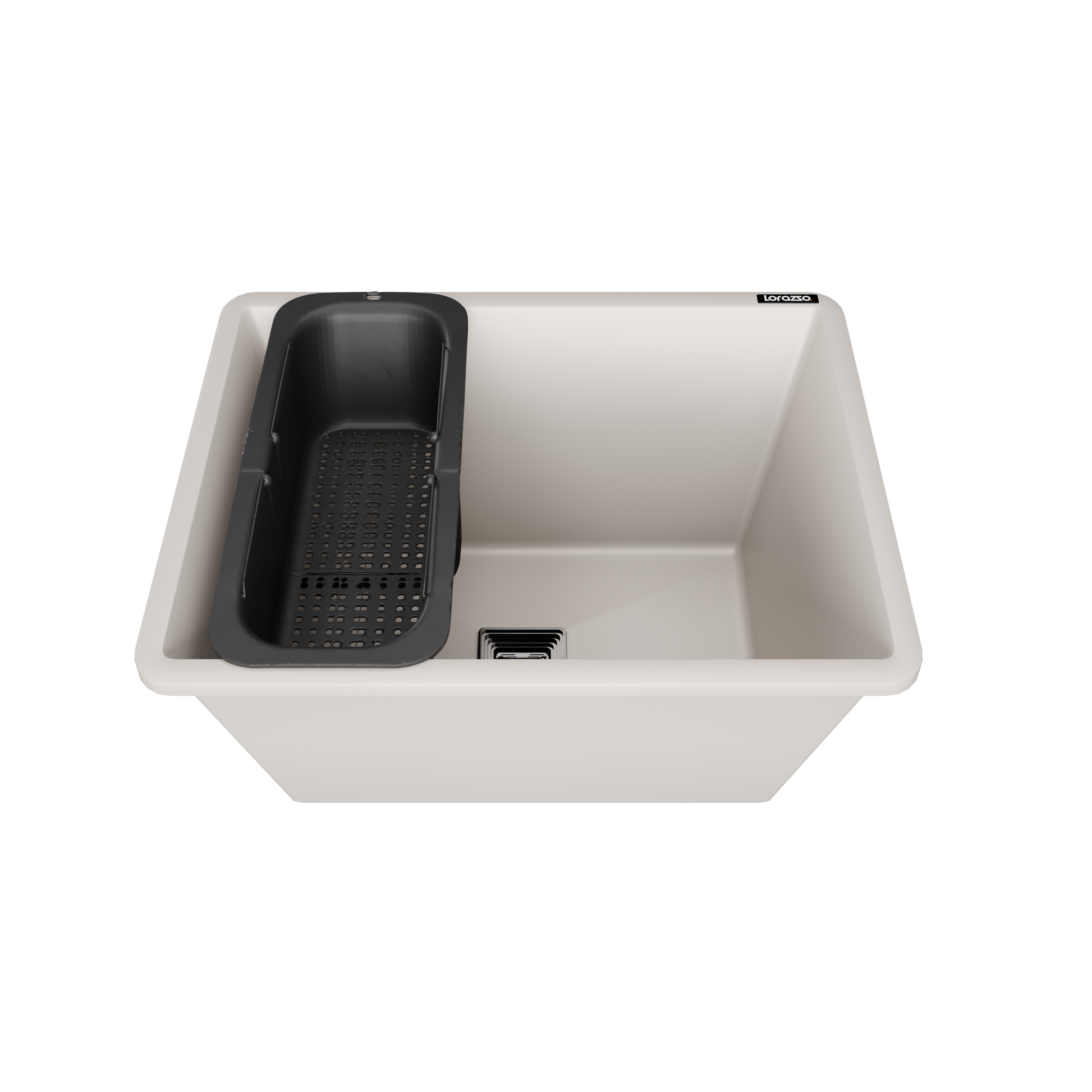 riz Quartz Kitchen Sink - 21X18 inches – Lorazzo