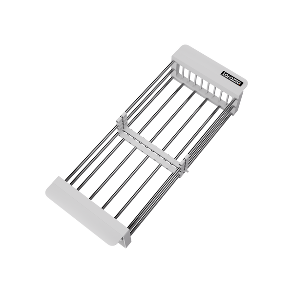 Over-the-Sink Expandable Colander Basket