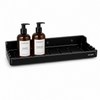 StoneTouch Shower Shelf – Black - Faux Ceramic