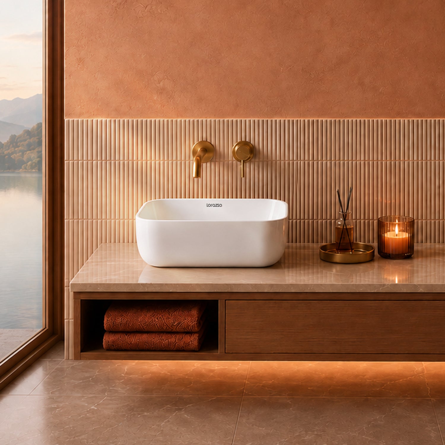 Nova Table Top Wash Basin (420 × 310 × 140 mm)