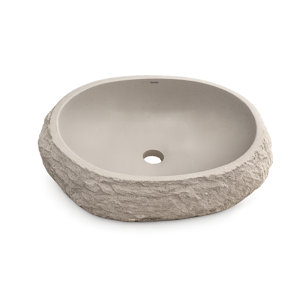 Riverstone Concrete Table Top Wash Basin (510x400x155 mm)