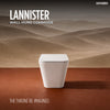 Lannister Wall Hung Commode (535 × 350 × 370 mm)