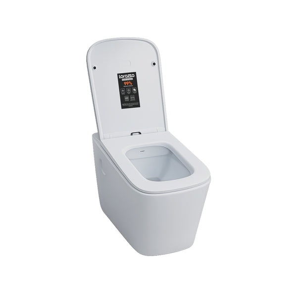 Lannister Wall Hung Commode (535 × 350 × 370 mm) hover
