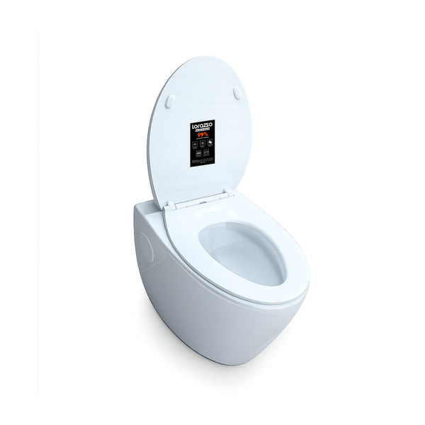 Starks Wall Hung Commode (545 × 385 × 340 mm) hover