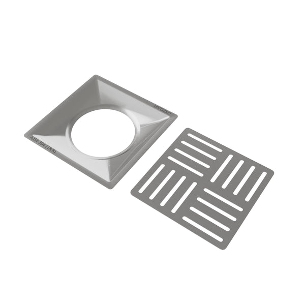 Crest™ SS304 Floor Drain (5 x 5 Inch) hover