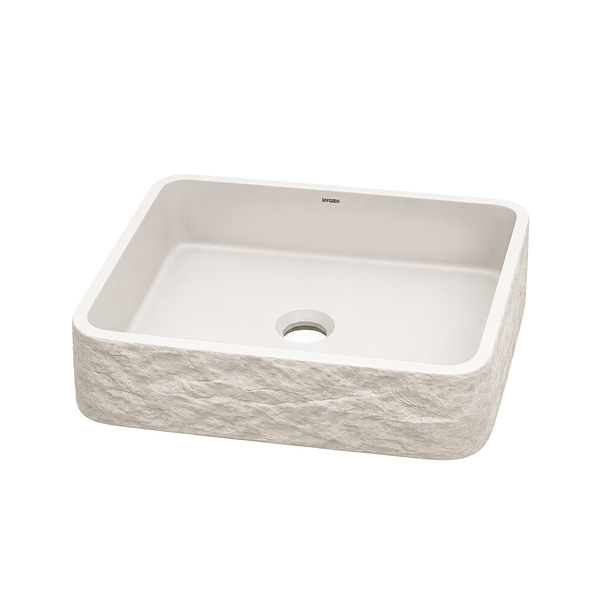Riverstone Concrete Table Top Wash Basin (405x405x120 mm) hover