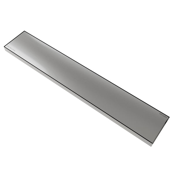 Linea™ Tile-Insert SS304 Shower Drain Channel with Built-in Cockroach Trap (18X4 inches)