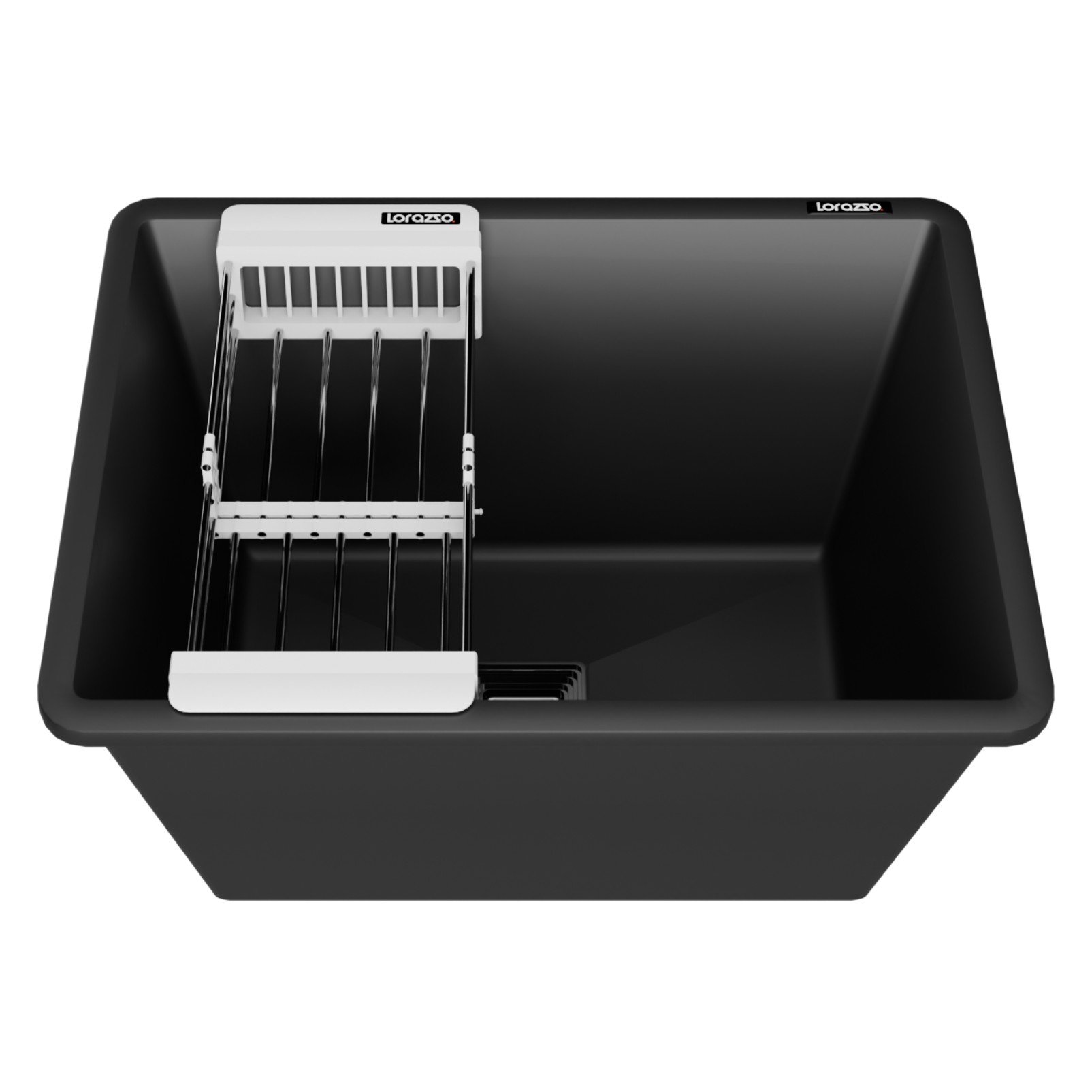 quartz sink with drainboard