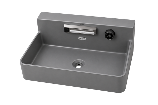 Integrated Wall Mount Smart Wash Basin (600x490x240 mm) hover