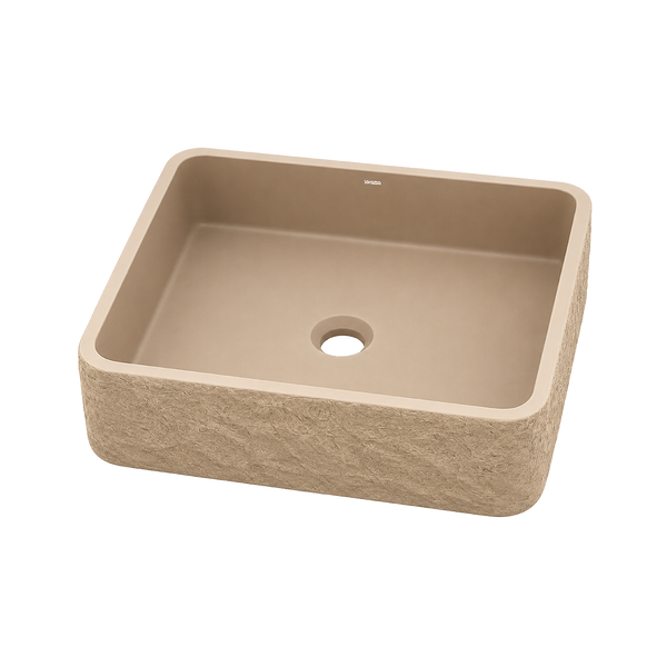 Riverstone Concrete Table Top Wash Basin (410x400x120 mm) hover