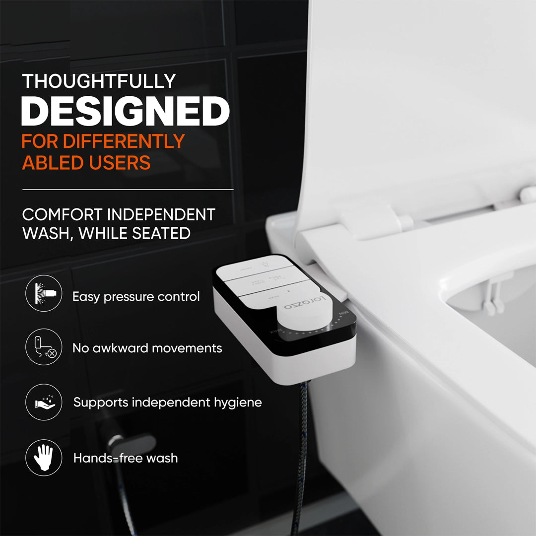 Pulse® Bidet Attachment for Toilet Commode