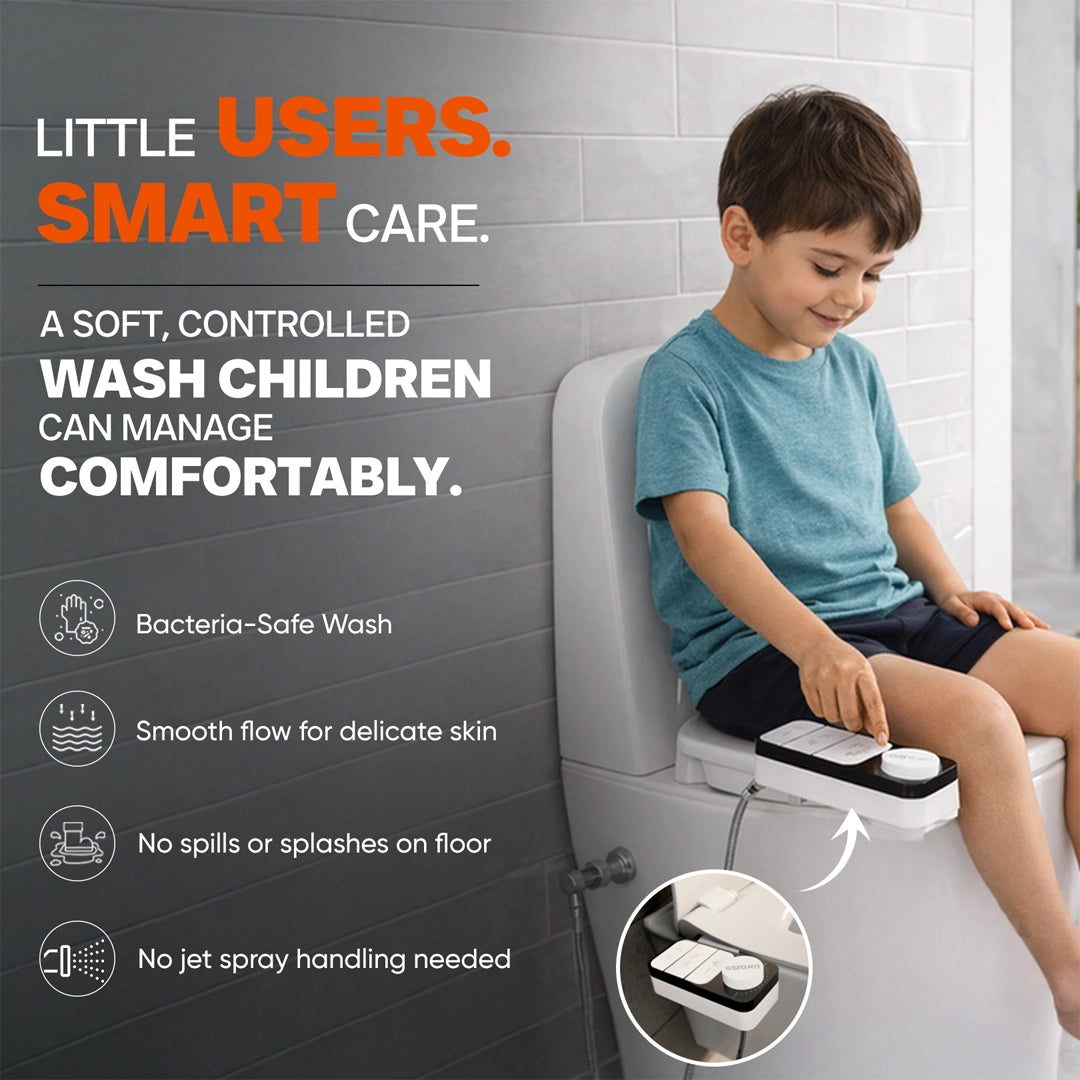 Pulse® Bidet Attachment for Toilet Commode