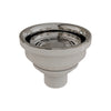 SS 304 Round Sink Coupling (4.2 Inch) – Silver Anti-Clog Drain