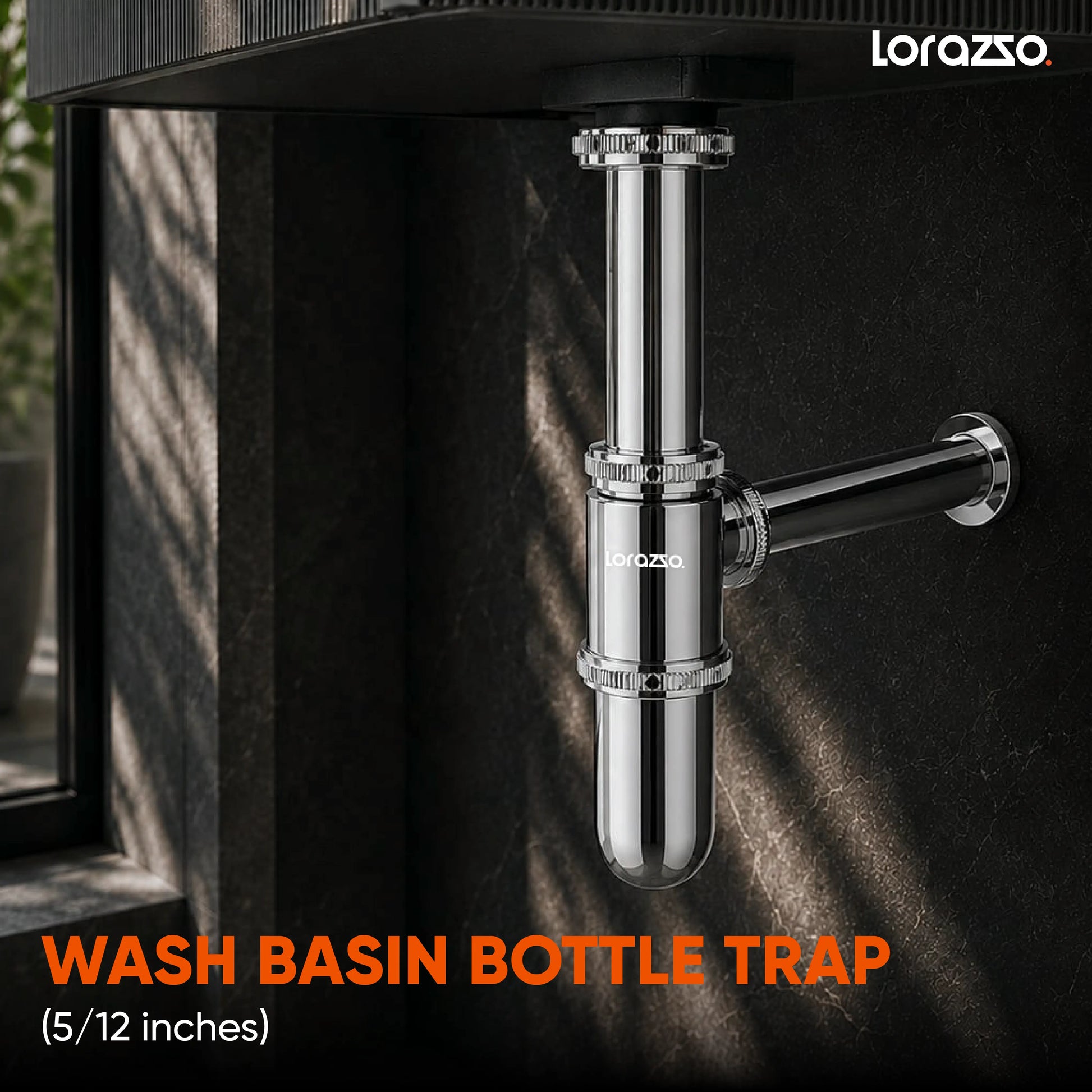 Wash Basin Bottle Trap 5/12 inch
