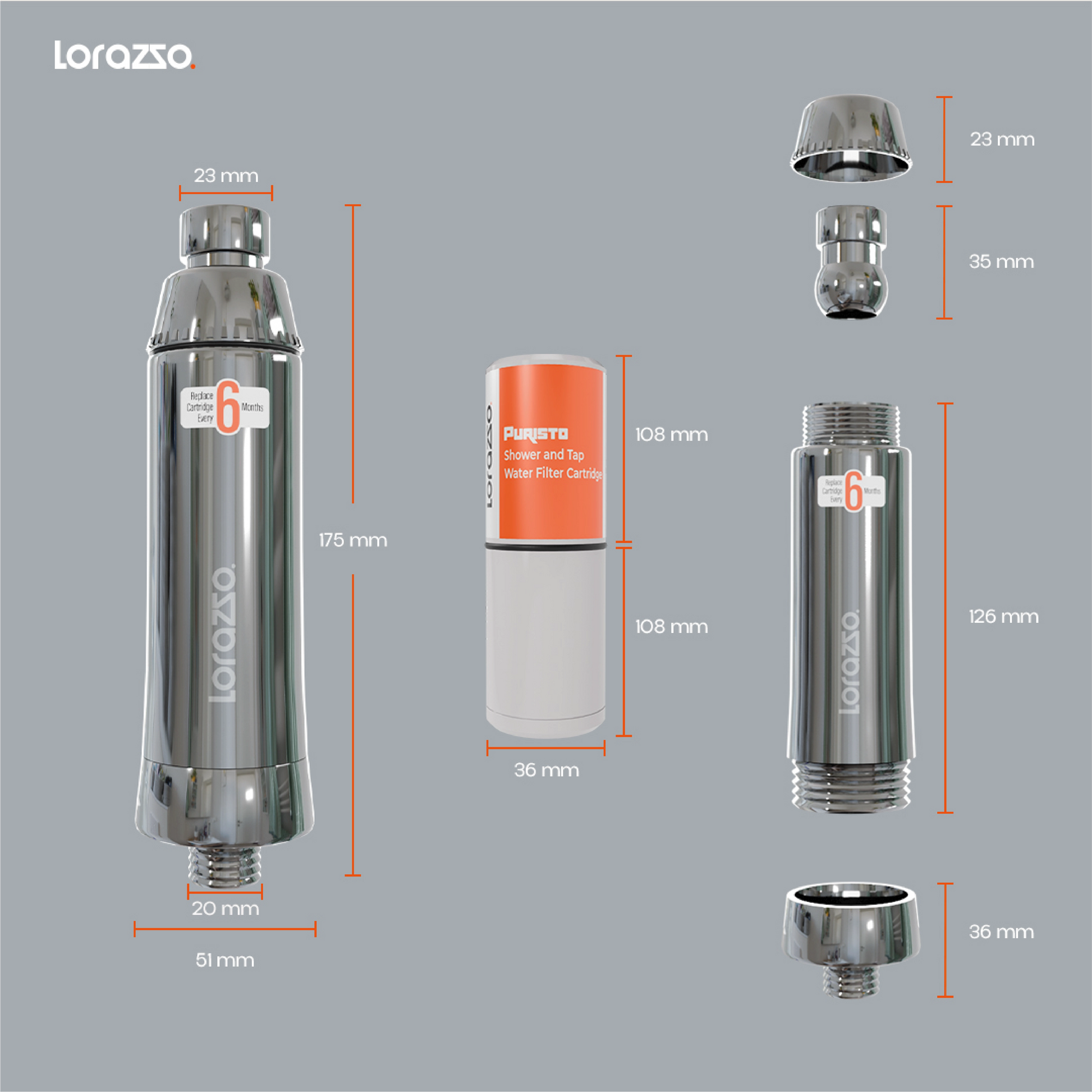 hard water softener for shower