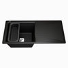 Quartz Kitchen Sink with Drainboard (36×18 Inches) – 10-Year Warranty