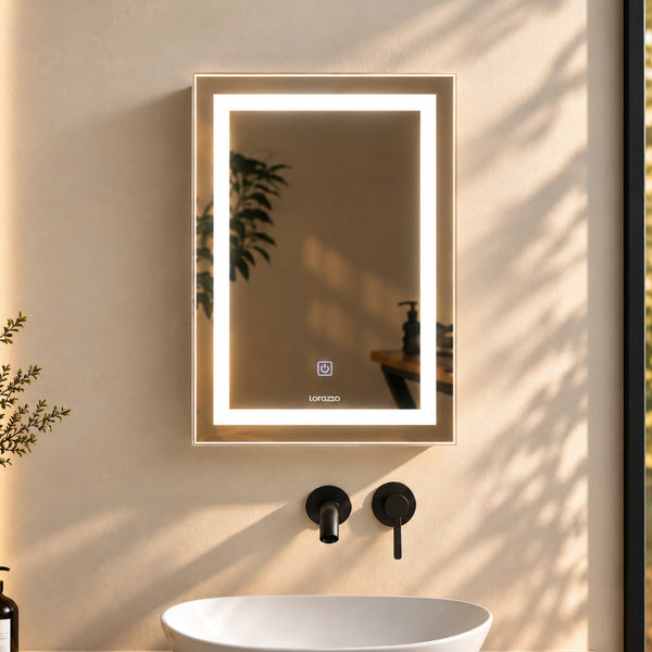 Reflekt™ Led Mirror Cabinet with Storage (20X14)