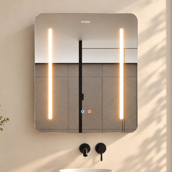 Reflekt™ Smart LED Mirror Cabinet (30×24 Inches) with Storage & Defogger