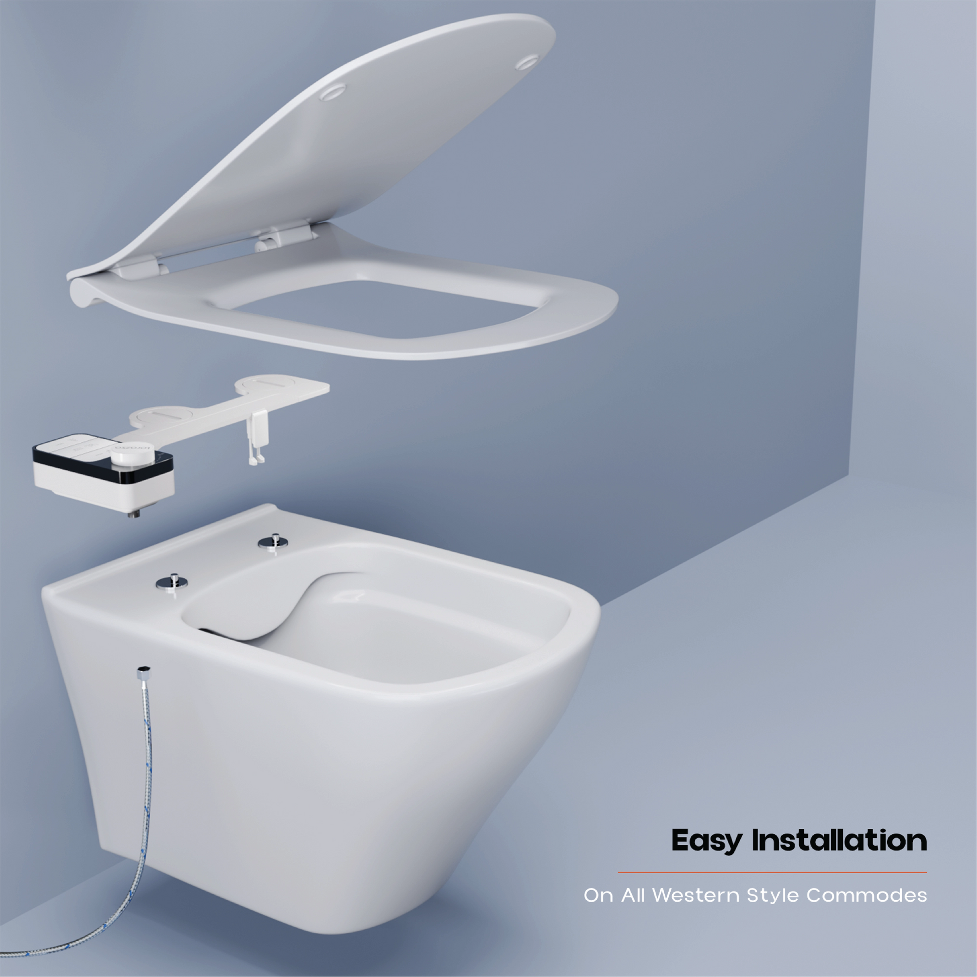toilet bidet attachment
