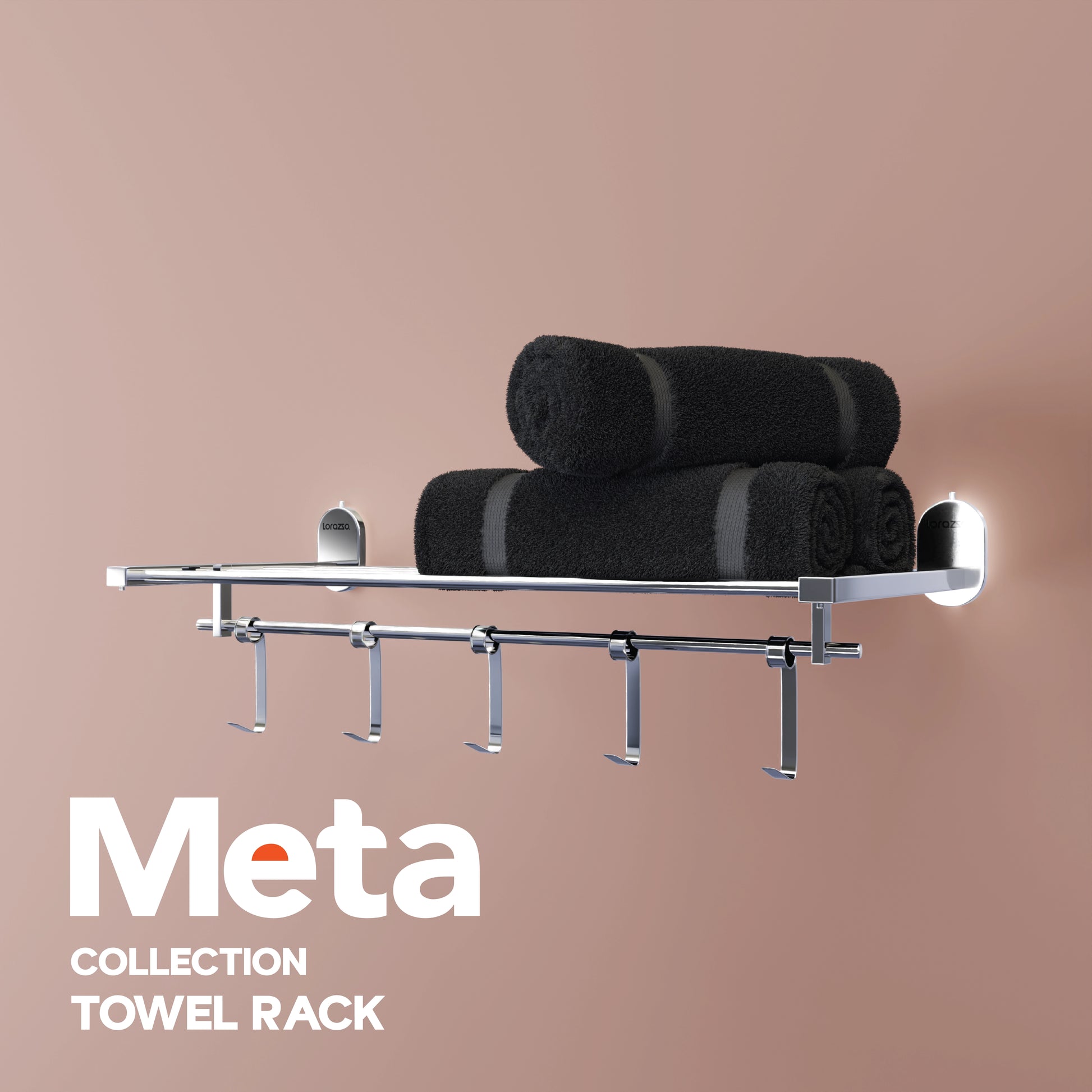 Meta Towel Rack - Stainless Steel 304