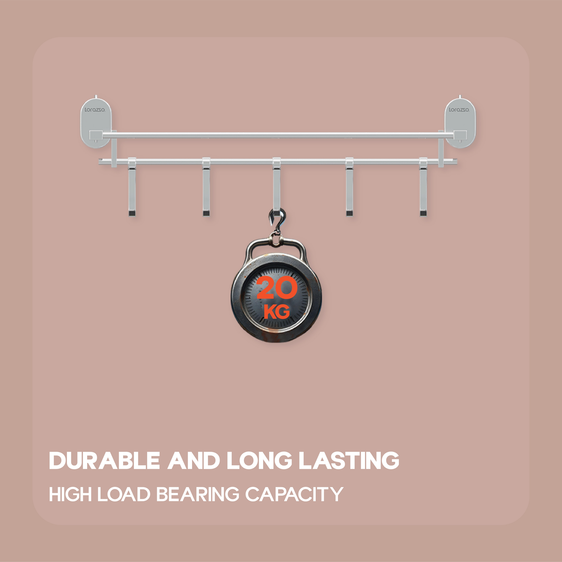 Meta Towel Rack - Stainless Steel 304