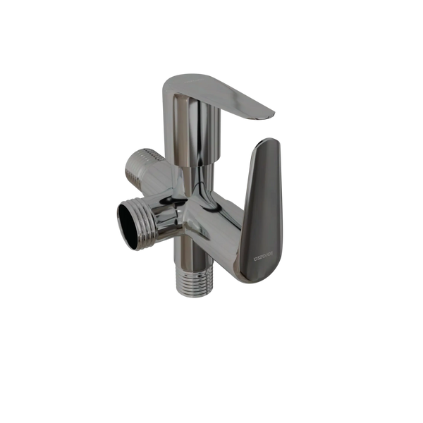Rivo 2-in-1 Angle Valve with Single Handle & Flange hover