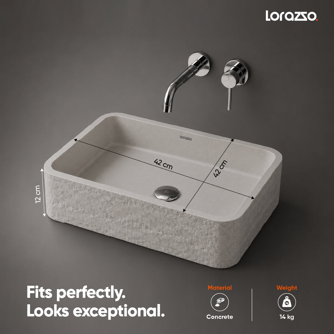 grey wash basin 