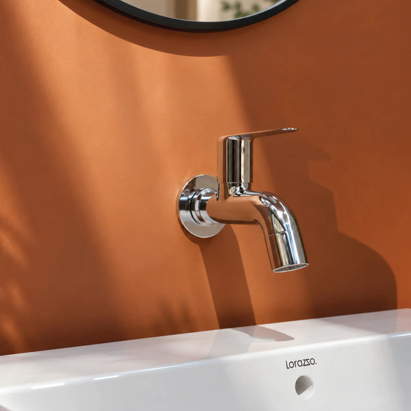 Rivo Bib Tap with Flange – Wall Mount Tap