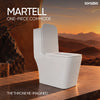 Martell One-Piece Commode - Rimless Siphonic