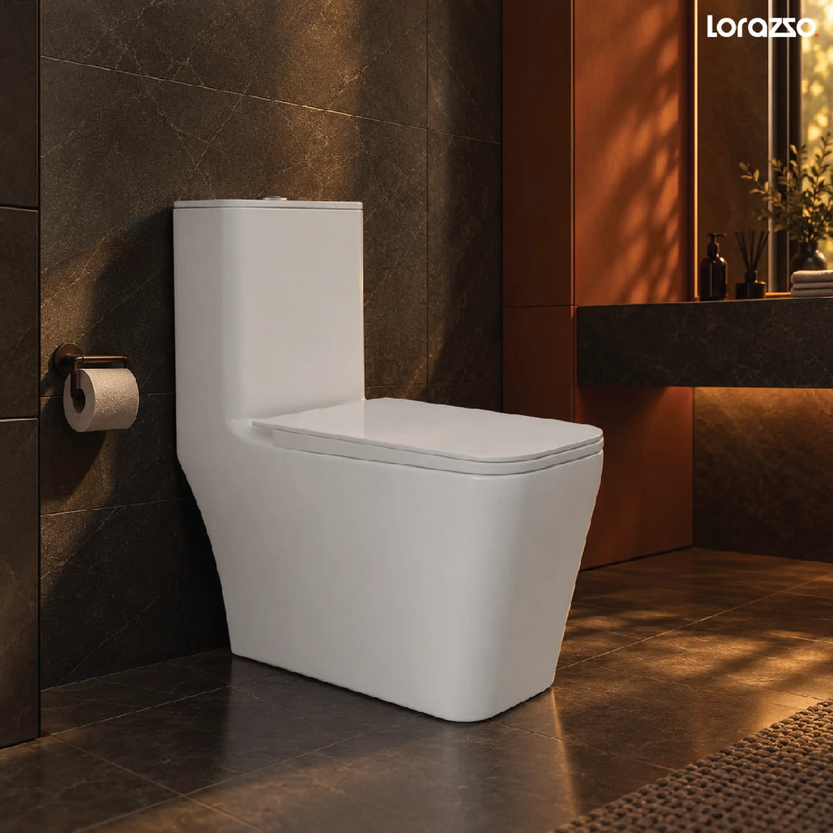 Martell One-Piece Commode - Rimless Siphonic