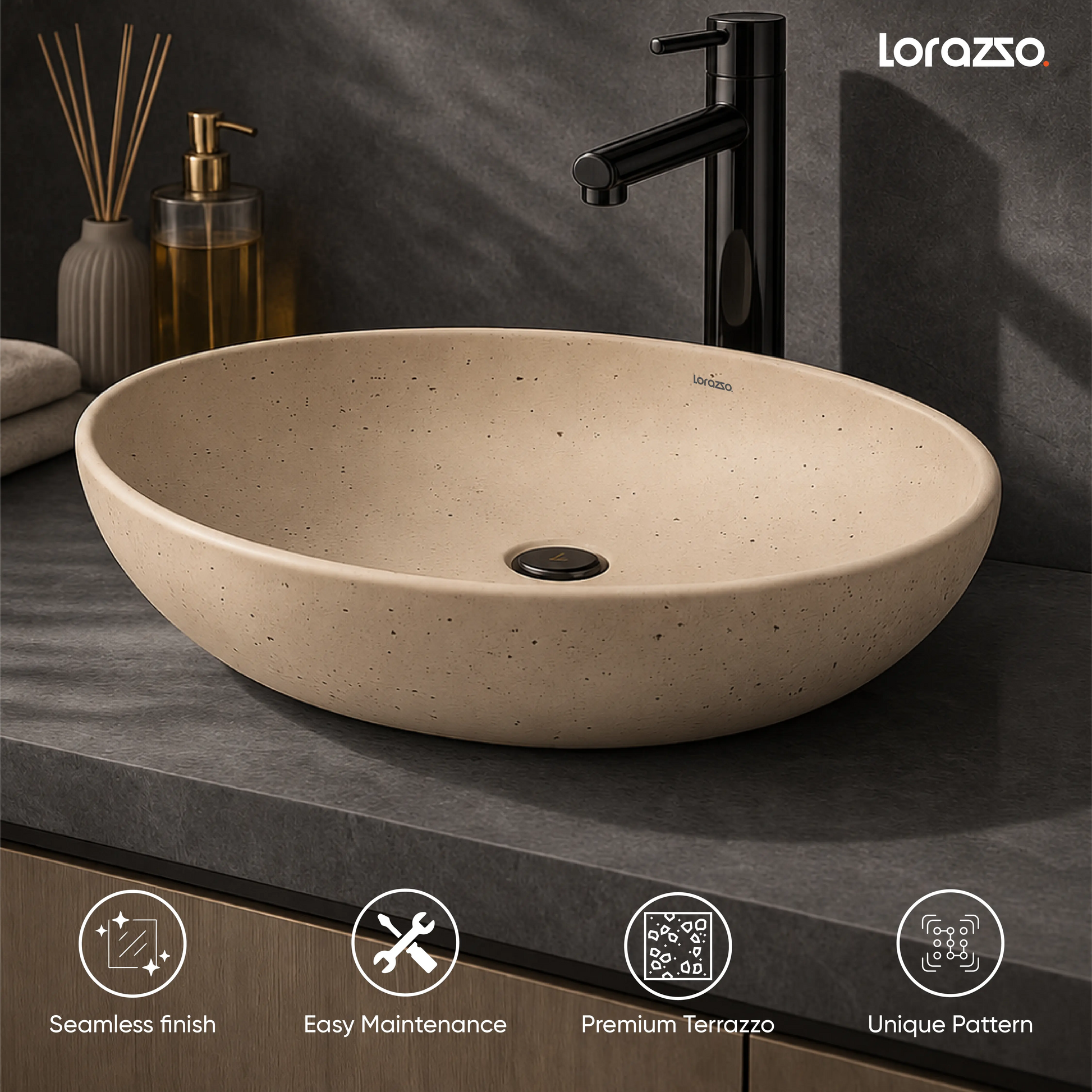 wash basin beige