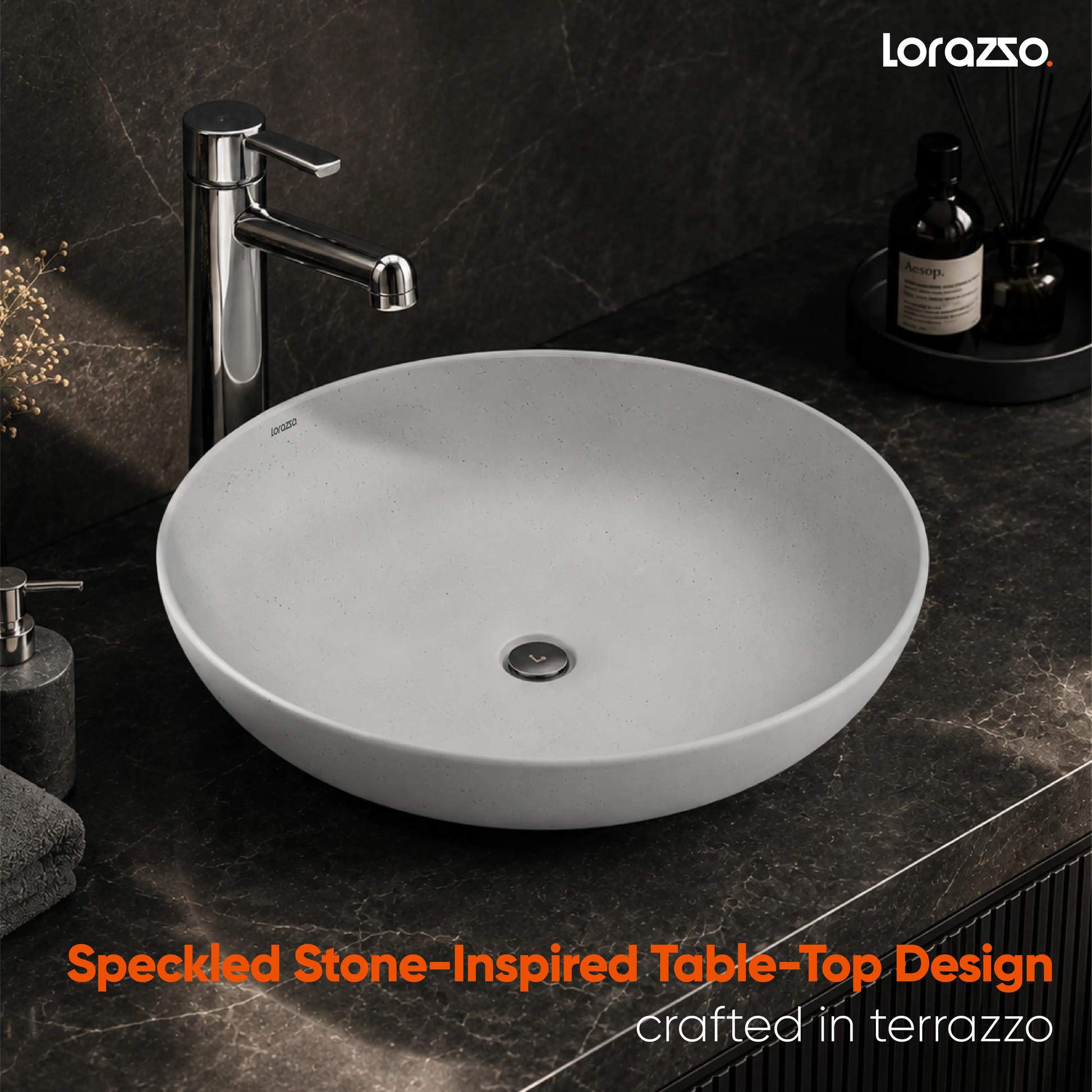 Wash basin grey