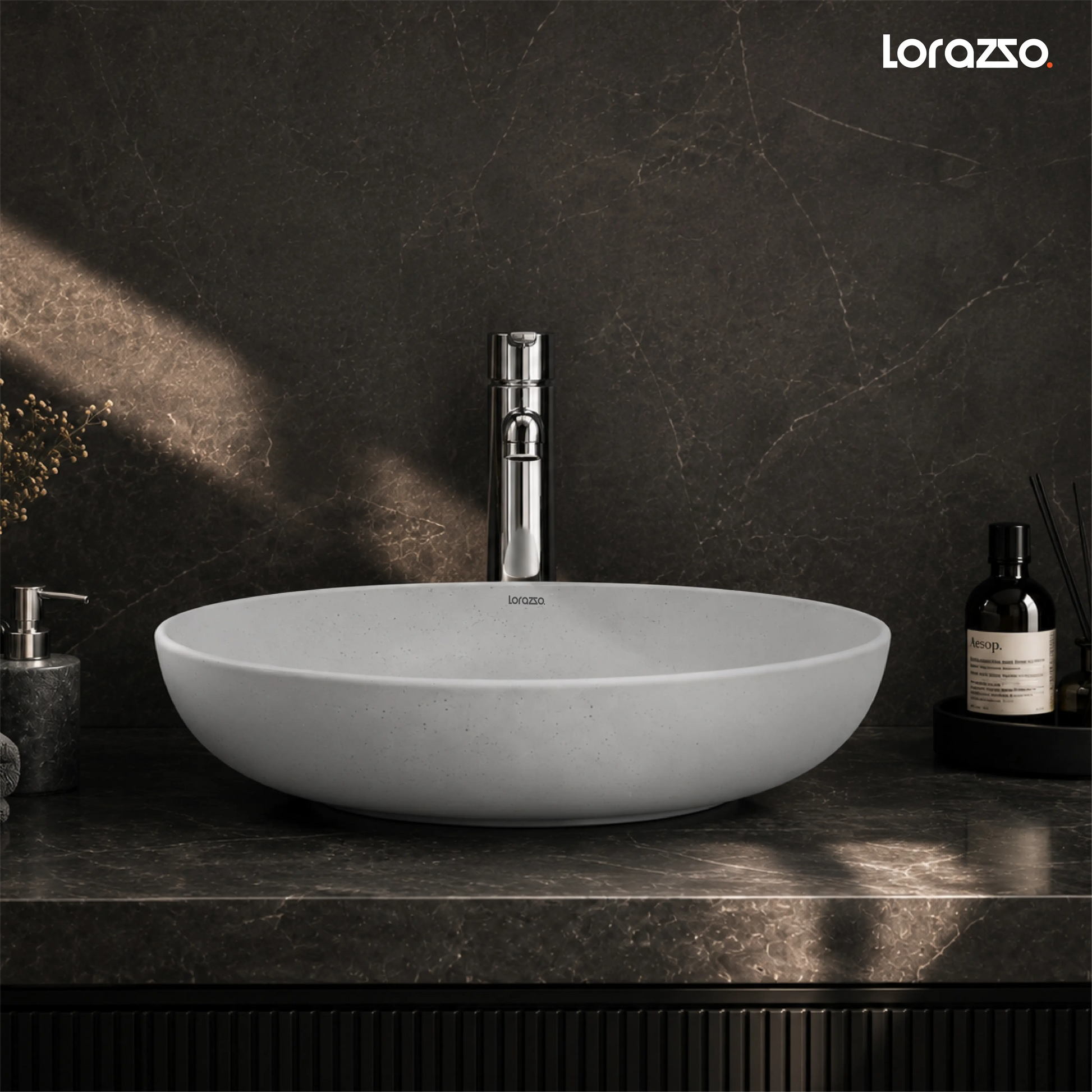grey wash basin