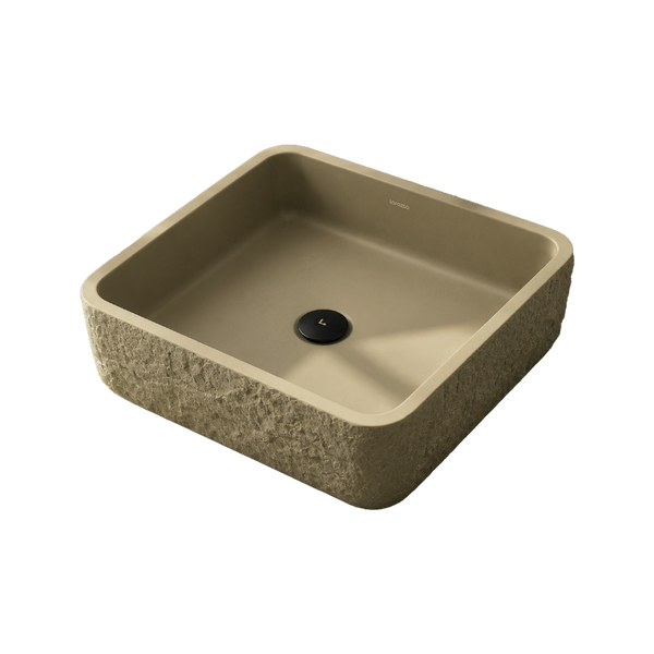 Riverstone Concrete Table Top Wash Basin (420x420x120 mm) hover