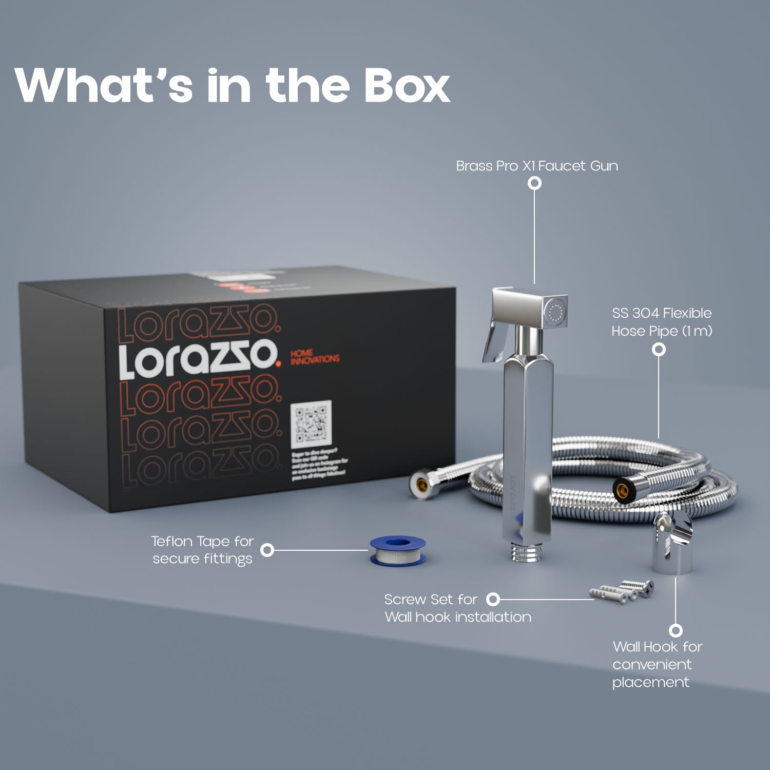 Brass Pro - X1 | Health Faucet Set