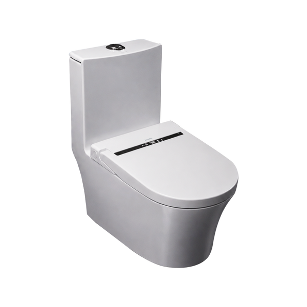 Intelli Smart Commode - One Piece Western Toilet - 62 x 35 x 74cm hover