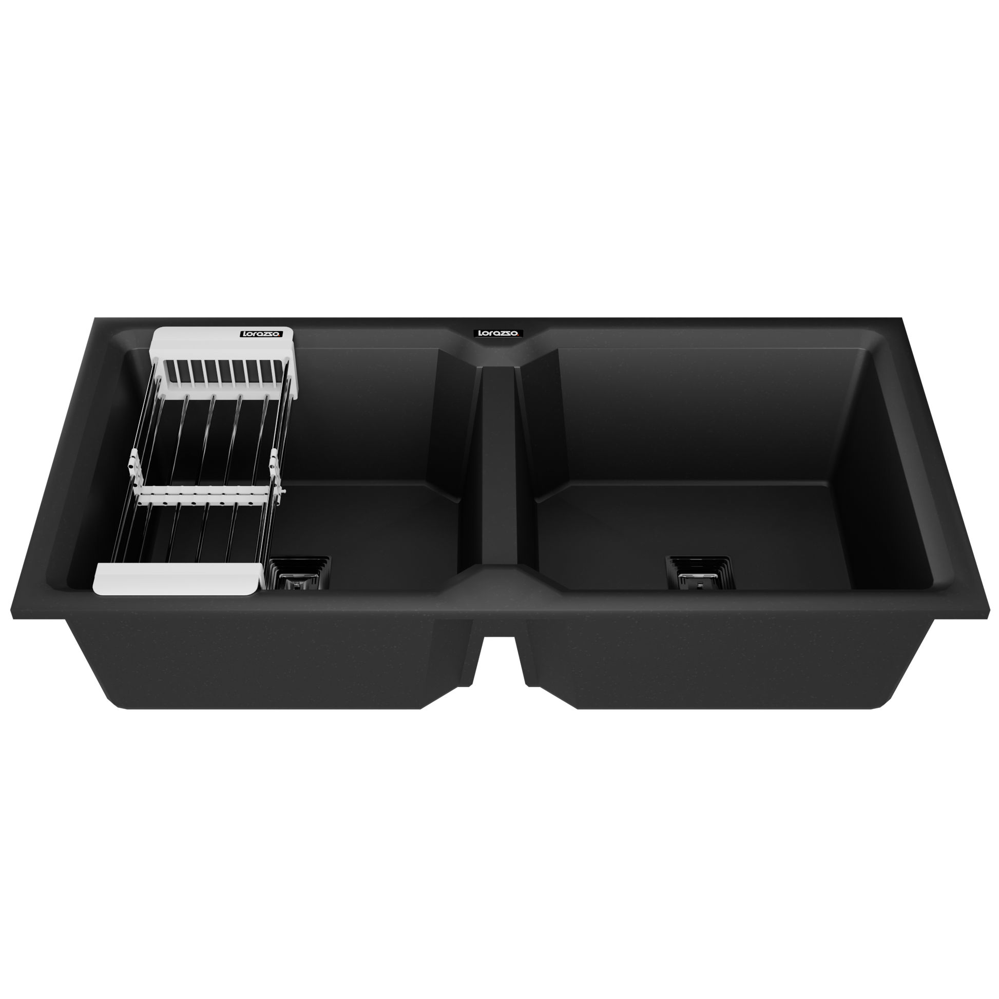 double bowl quartz sink